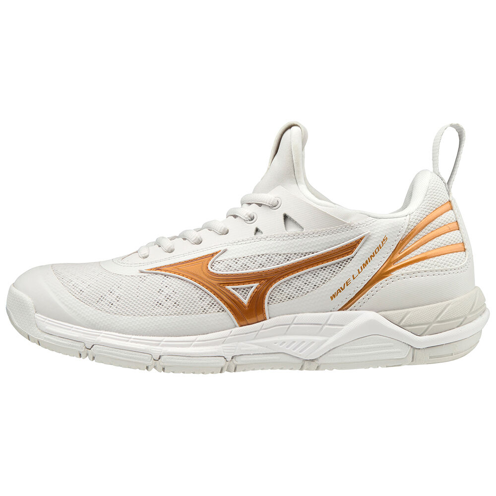 Mizuno Women's WAVE LUMINOUS Volleyball Shoes White (V1GC182052-ZIM)